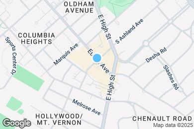 Map image of the property - 400 S Ashland Ave
