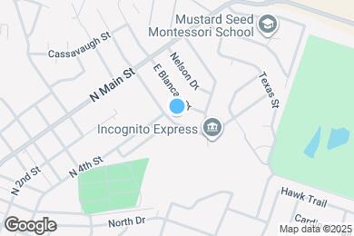 Map image of the property - 205 E Hogan Dr