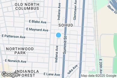 Map image of the property - 2266 Indiana Ave