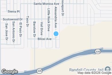 Map image of the property - 8411 Alexandria Ave