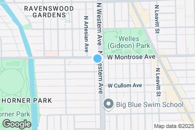Map image of the property - 4344 N Western Ave