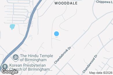 Map image of the property - 2501 Crestwood Cir