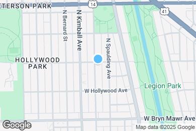 Map image of the property - 5755 N Christiana Ave