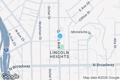 Map image of the property - 2538 Griffin Ave