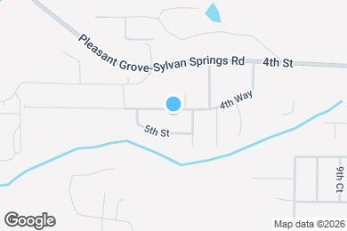Map image of the property - 1109 4th Way
