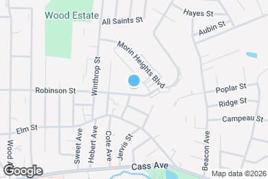 Map image of the property - 628 Robinson St