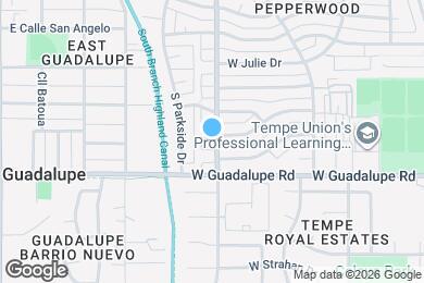 Map image of the property - 1007 W Libra Dr