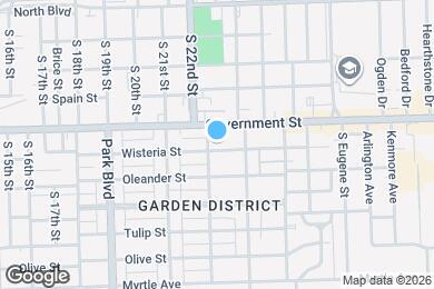 Map image of the property - 2225 Wisteria St