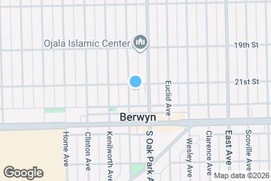 Map image of the property - 2105 Grove Ave