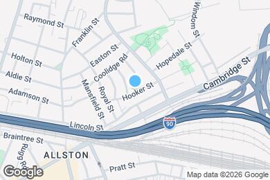 Map image of the property - 40 Hooker St