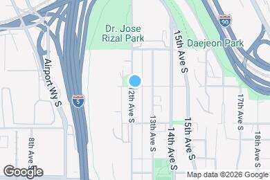 Map image of the property - 1201 S Atlantic St