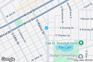 Map image of the property - 315 W Koenig St