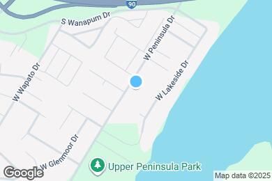 Map image of the property - 3185 W Peninsula Dr