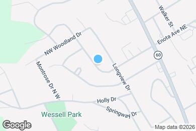 Map image of the property - 1374 Enota Ave NW