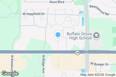 Map image of the property - 889 Trace Dr