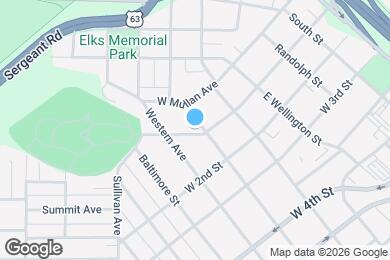 Map image of the property - 124 Locust St