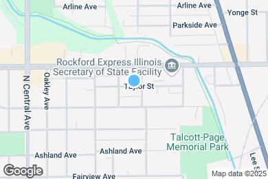 Map image of the property - 1212 Taylor St