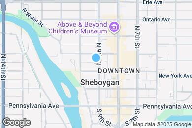 Map image of the property - 716 N 9th St