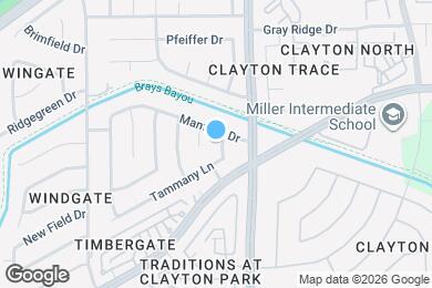 Map image of the property - 15706 Tammany Ln