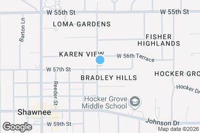 Map image of the property - 10622 W 57th St
