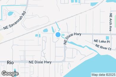 Map image of the property - 1401 NE 14th Ct
