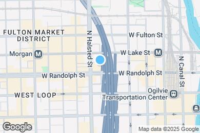 Map image of the property - 720 W Randolph St