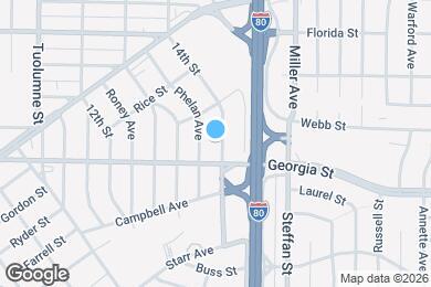 Map image of the property - 209 14th St