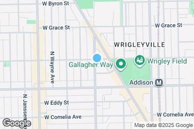 Map image of the property - 3655 N Racine Ave