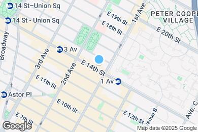 Map image of the property - 335 E 14th St