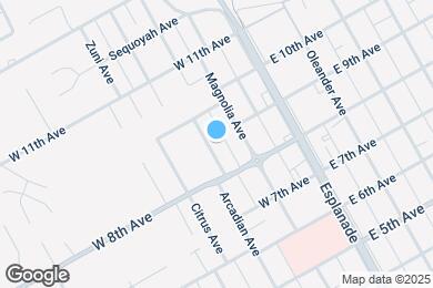 Map image of the property - 1842-1844 Arcadian Ave