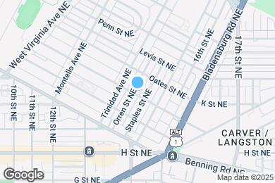Map image of the property - 1305 Orren St NE