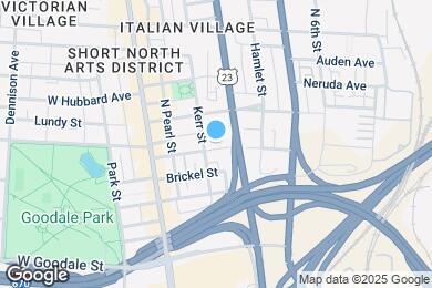 Map image of the property - 90 E Lincoln St