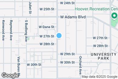 Map image of the property - 2704 S Vermont Ave