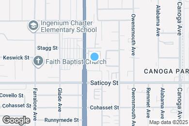 Map image of the property - 7650 Topanga Canyon Blvd