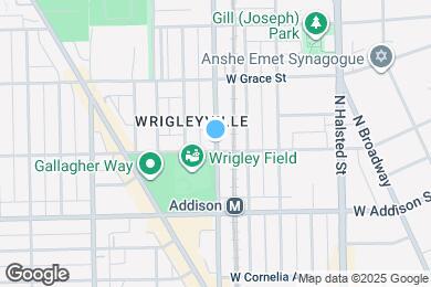 Map image of the property - 3706 N Sheffield Ave