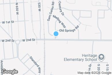 Map image of the property - 186 Westgate Ln