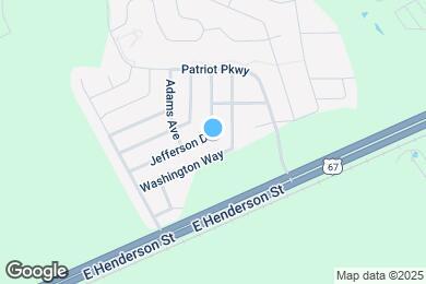 Map image of the property - 141 Jefferson Dr