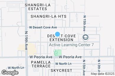 Map image of the property - Sahuaro West Apartments