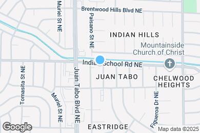Map image of the property - 11912 Indian School Rd NE
