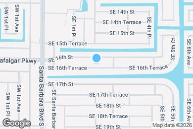 Map image of the property - 173 SE 16th Terrace