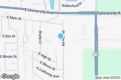 Map image of the property - 207 S Pfeffer Rd