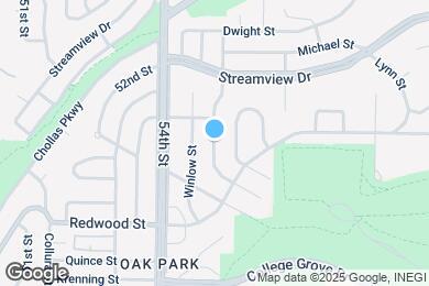 Map image of the property - 3225 55th St