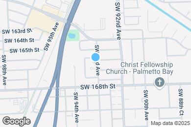 Map image of the property - 16620 SW 93rd Ave