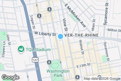Map image of the property - 1523 Republic St