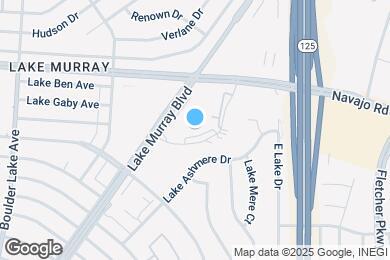 Map image of the property - 8733 Lake Murray Blvd