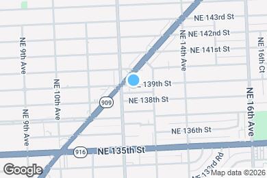 Map image of the property - 1230 NE 139th St