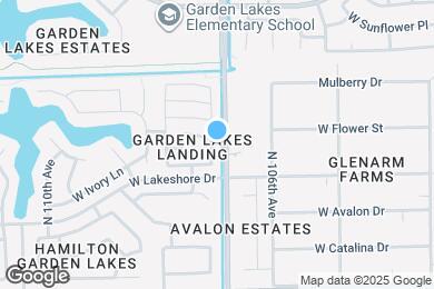 Map image of the property - 3519 N 107th Dr