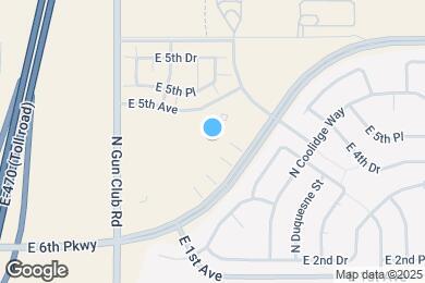 Map image of the property - 23652 E 3rd Pl