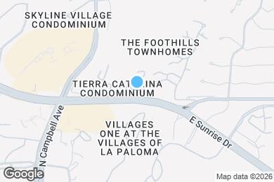 Map image of the property - 3210 E Calle De La Punta