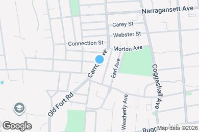 Map image of the property - 22 Carroll Ave